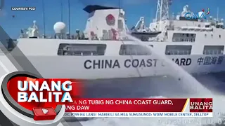 Pambobomba ng tubig ng China Coast Guard, babala lang daw | UB