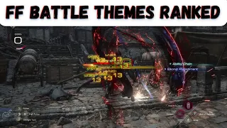 Ranking All 16 Mainline Final Fantasy Battle Themes from WORST to BEST (No Commentary)