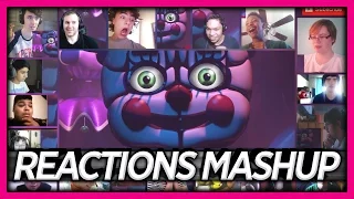 FNAF Sister Location Trailer Reaction's Mashup (Gamer's React) | ReactionArmy