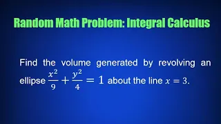 Random Math Problem: Integral Calculus