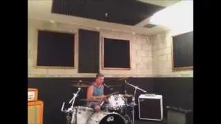 Mark Allen in Studio Jam Session on Drums