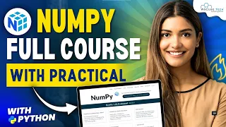 NUMPY Full Course with PRACTICAL (2024) | Learn Python NumPy in 1 Hour