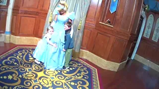 Meeting Elena, Cinderella, and Ariel at Disney World