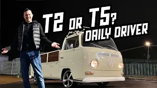 Should you have a VW T2 or a T5 as a daily driver?? Steve finds a bargain!!