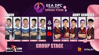 Lilgun vs Army Geniuses - DPC SEA 2021/22 Tour 2: Division II - Group Stage - B03