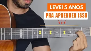 Como Tocar QUALQUER Música no Violão com 2 ACORDES do CAGED - Aula de Violão