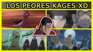 The 5 WORST KAGES in all BORUTO and NARUTO