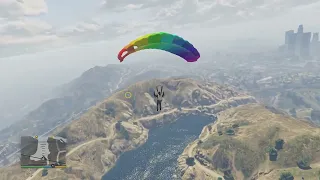 GTA V parachute jump Dammed If You Don’t