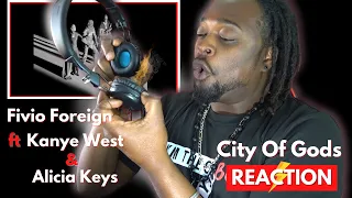 Fivio Foreign, Kanye West, Alicia Keys - City of Gods (REACTION⚡)Hard💪🏿🔥🔥