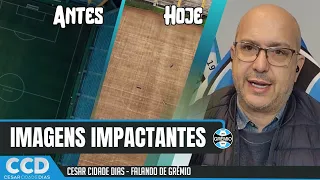 O antes e o depois da Arena do Grêmio e dos bairros ao redor.