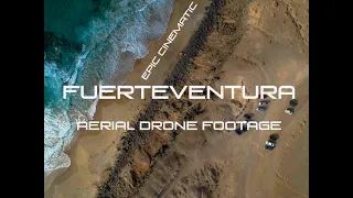 Beautiful Fuerteventura - Canary Island - AERIAL DRONE VIDEO