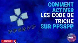 Tuto: activer des code de triche sur l'émulateur PPSSPP