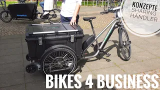 Bikes 4 Business - die Lübecker Messe rund ums Lastenrad im Gewerbe