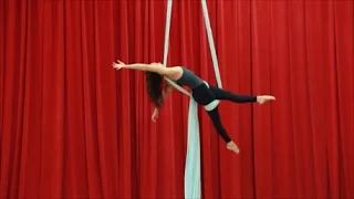 Secretary Drop - Aerial Silk Tutorial with Aerial Physique