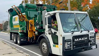 BRAND NEW WASTE MANAGEMENT GARBAGE TRUCK