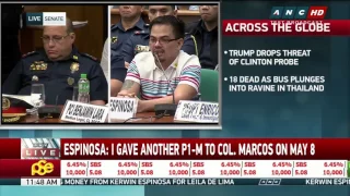 ANC Live: 'Cop who led raid in Espinosa slay got P3-M payola'