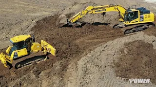 Norwood Construction Likes Power & Technology of Komatsu PC290LCi iMC Excavator from Power Equipment