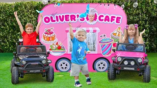Diana and Roma's Visit to Oliver's Cafe and Other New Adventures