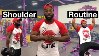 Beginner Shoulder Workout At Planet Fitness