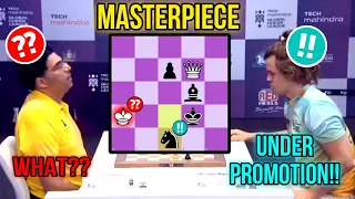 The Greatest MASTERPIECE Endgame Ever | Vishy Anand vs Magnus Carlson | Global Chess League 2023