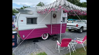 Shasta Vintage Camper She Shed