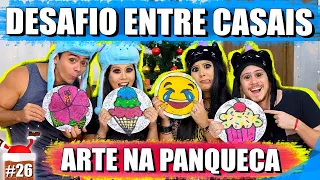 ARTE NA PANQUECA CHALLENGE! - DESAFIO ENTRE CASAIS | Blog das irmãs