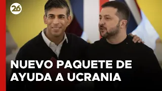 REINO UNIDO | Sunak anuncia un nuevo paquete de ayuda a Ucrania