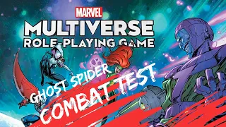 Marvel Multiverse Role Playing Game - Combat Test - #ghostspider #vulture #mysterio