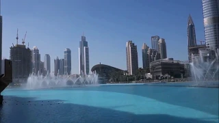 Дубай фонтаны декабрь  2017