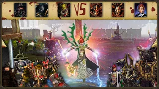 Warhammer 40,000: Dawn of War 2 - 3v3 | OSO + Miggs + Tekesh [vs] Gaius Baltar + Fear + Mostafa