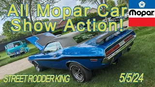 All Mopar Car Show Action!