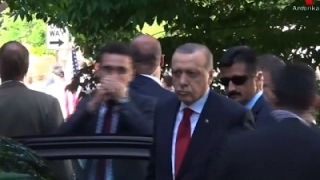 Raw: Video Shows Erdogan Observing Clashes in DC