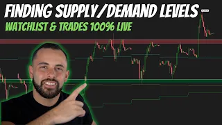 My Supply/Demand Levels Made Me $5,000 Today | Watchlist & Trades LIVE!