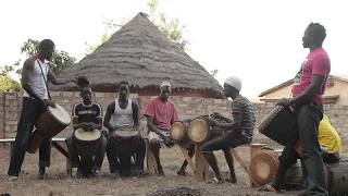Keita djembe family in Sangbarala - Guinea - 2014