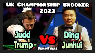 Judd Trump vs Ding Junhui - UK Championship Snooker 2023 - Semi-Final Live