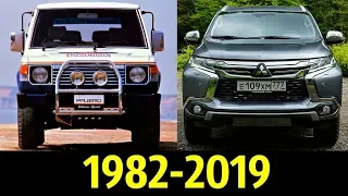 Mitsubishi Pajero - Эволюция  (1982 - 2019) Обзор !