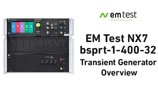 EM Test NX7 bsprt-1-400-32  - Transient Combination Wave  & Telecom Surge Test System