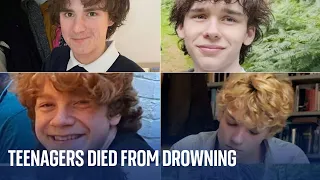 North Wales: Four teenagers killed in car crash died as a result of drowning