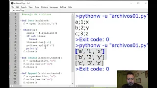 Python - Manejo de archivos