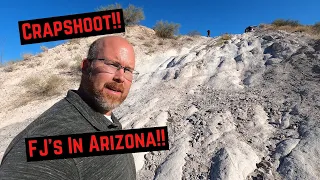 Crapshoot Trail Table Mesa Arizona // FJ Cruiser x2