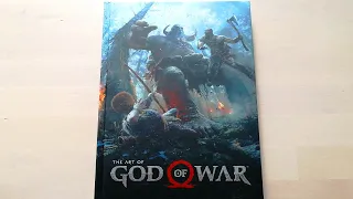 The Art of GOD OF WAR Artbook - All pages | Review [4K]