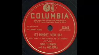 IT'S MONDAY EVERY DAY / DUKE ELLINGTON and his ORCHESTRA [COLUMBIA 38165]