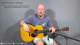 Martin OM-21 Special at Boutique Guitar Shop