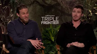 Charlie Hunnam & Garrett Hedlund Interview: Triple Frontier