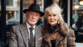 The Best Fashion and Style After 50, 60, 70. How they Dress an Elegant age in London.