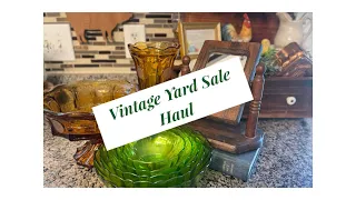 Vintage Yard Sake finds!!! #vintage #thrifting #yardsales