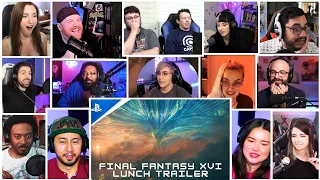 Final Fantasy XVI Salvation Launch Trailer Reaction Mashup