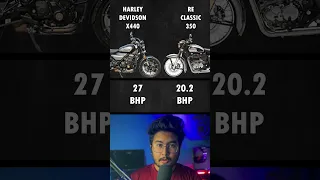 Harley Davidson X440 VS Classic 350 | #royalenfield #harleydavidson