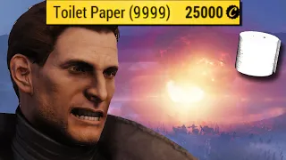 I NUKED Players over Toilet Paper in Fallout 76