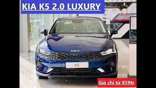 ĐÁNH GIÁ CHI TIẾT KIA K5 | KIA K5 LUXURY XANH D3U, SẴN XE GIAO NGAY.